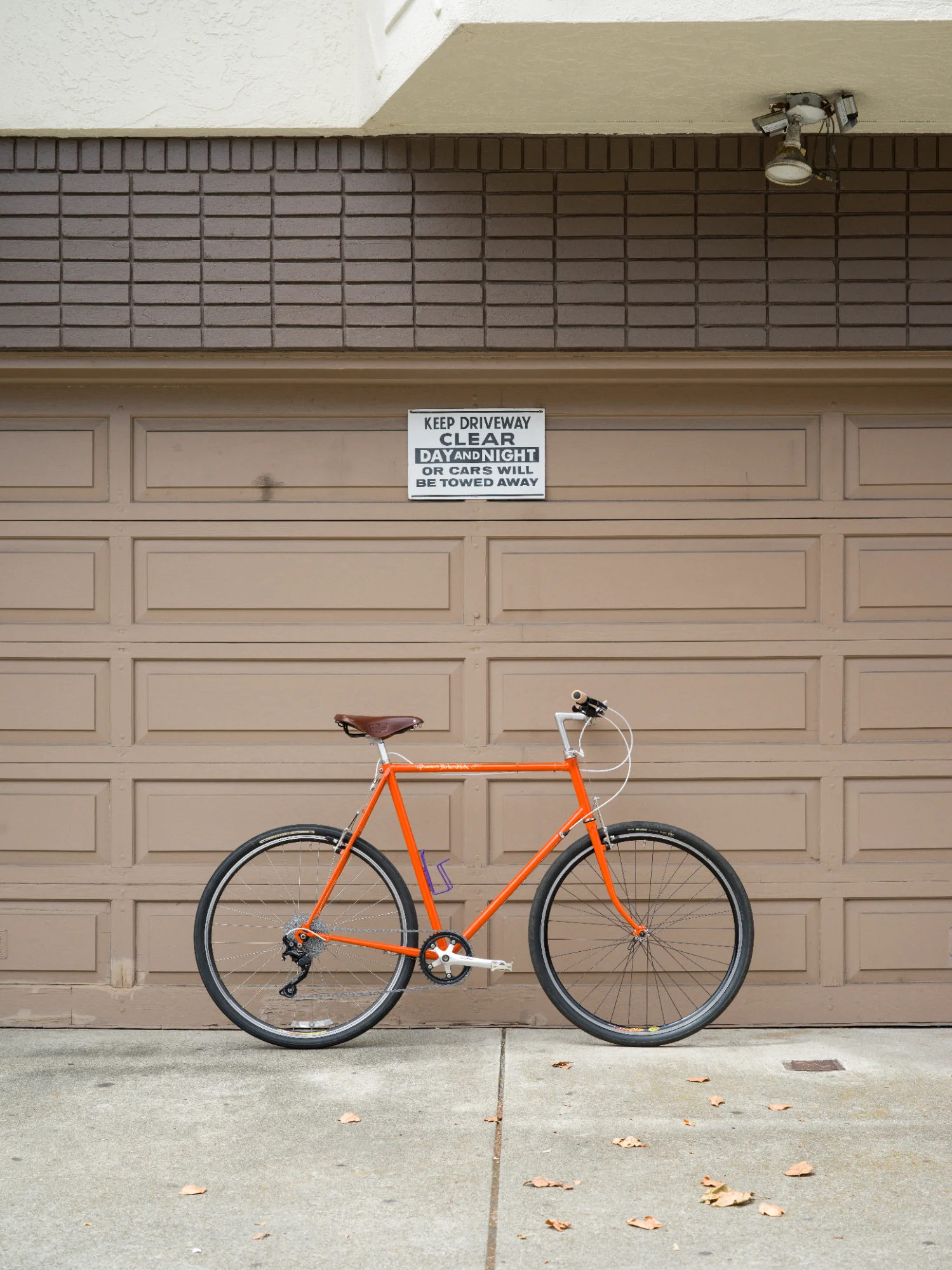 Orange Quercus bike